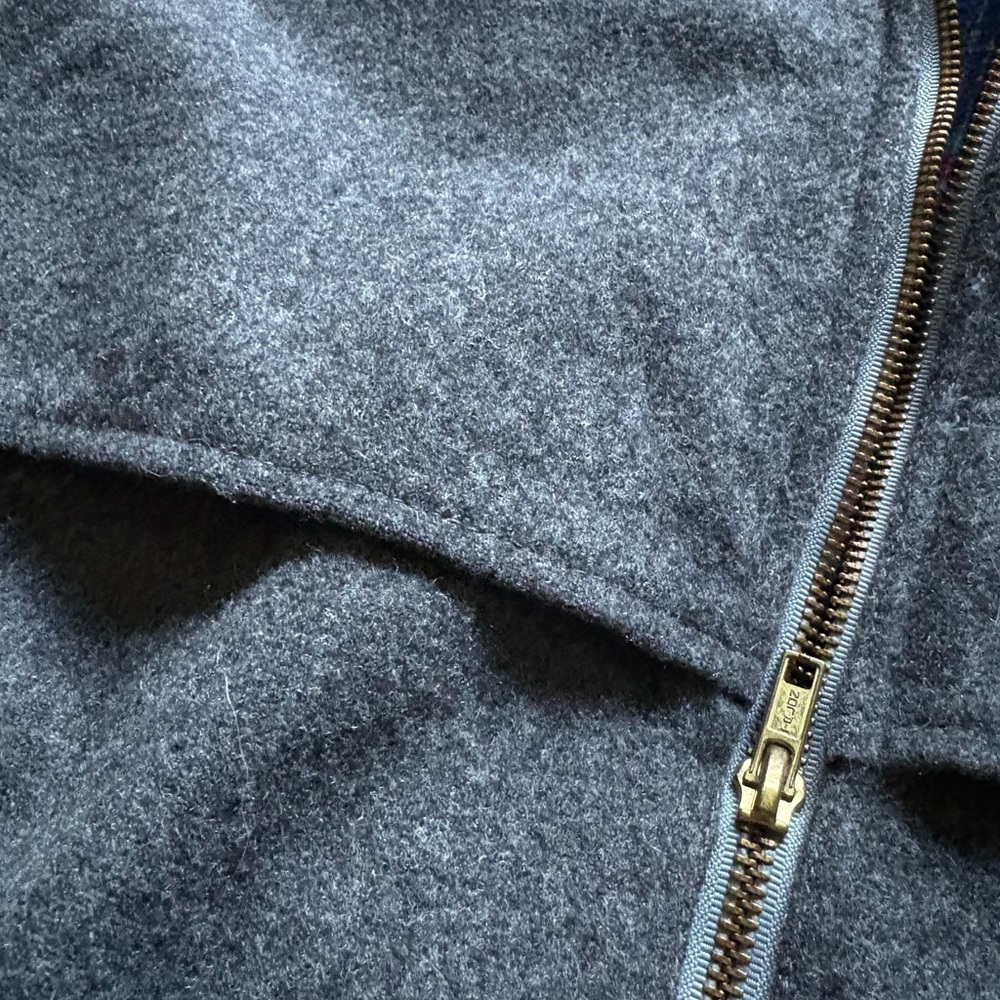 Pendleton Charcoal Bomber Jacket - image 3